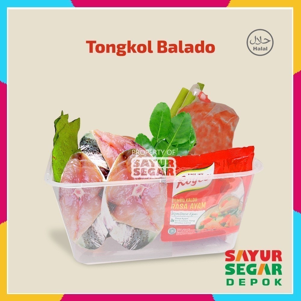 

Paket Tongkol Balado [1 Pack] Siap Masak - Halal