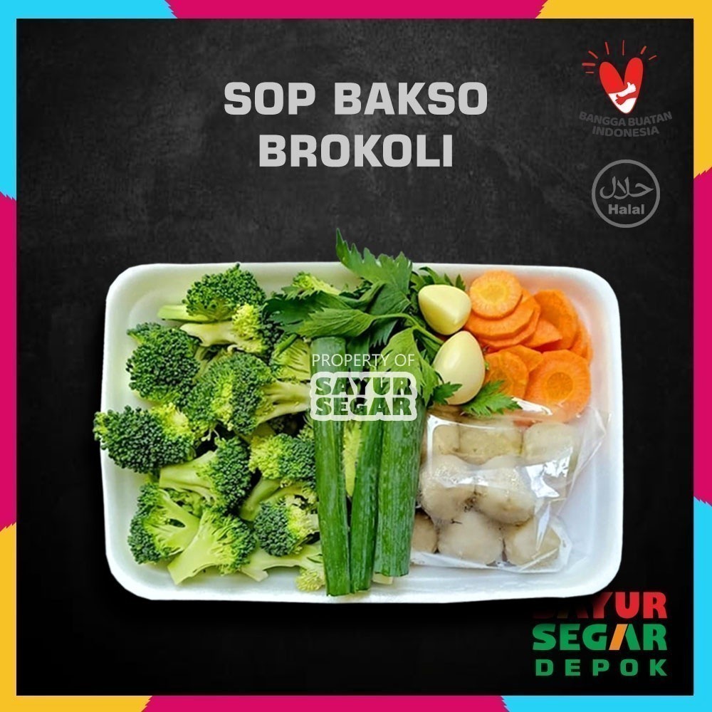 

PAKET SOP BAKSO BROKOLI [1 Pack] SIAP MASAK