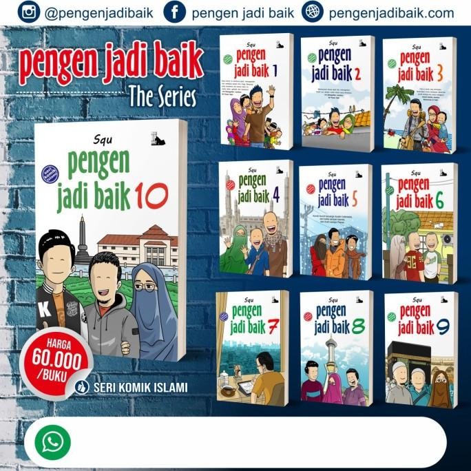 

Komik PJB 10 Pengen Jadi Baik 10 Jilid 10 9 8 7 6 5 4 3 2 1 Buku PJB10 Best Seller Anak Islam om SQU