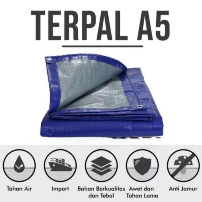 

Terpal A5 ukuran 13x16 atau 13 x 16 meter