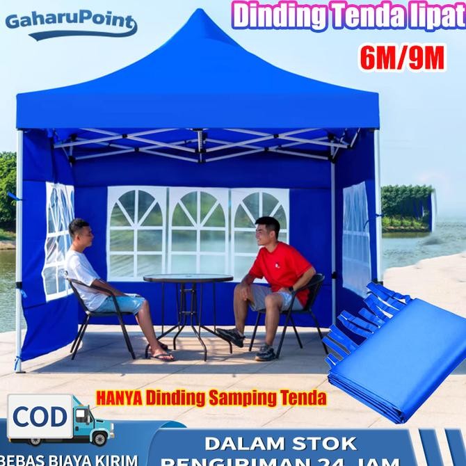 Dinding Tirai Tenda Lipat/Dinding Tenda Lipat Dinding Polos Tenda