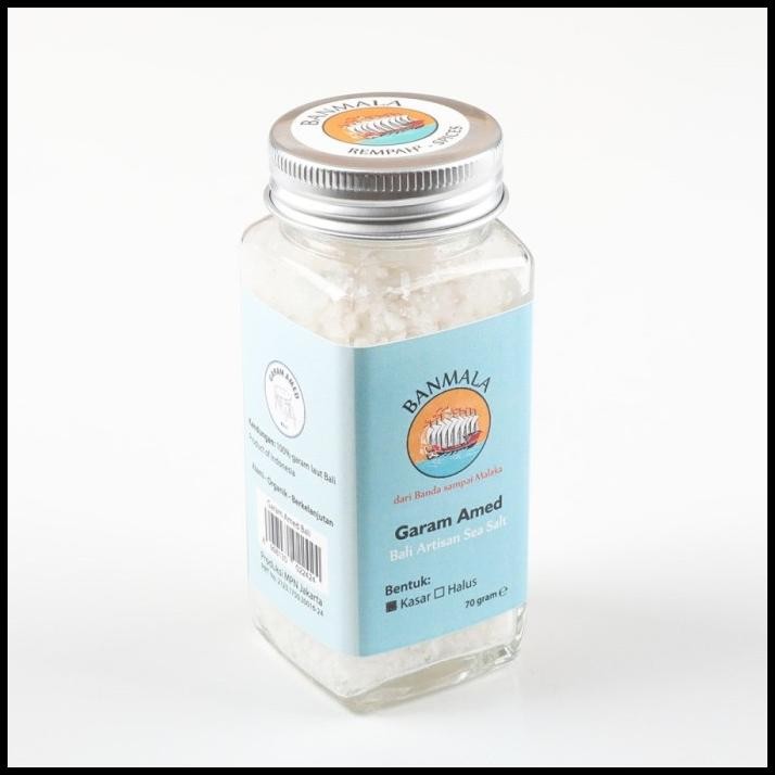 

Garam Amed Bali Gourmet Sea Salt Botol Kaca Banmala