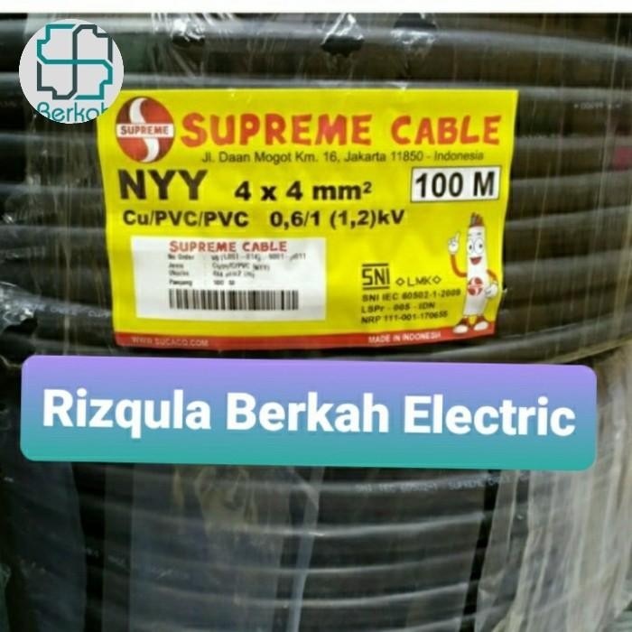 Kabel Nyy 4X4 Supreme 50 Meter./ Nyy 4X4 Supreme 50 Meter.