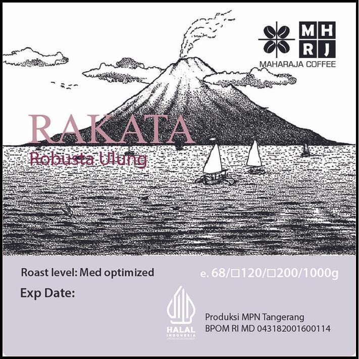 

Kopi Robusta Ulung Petik Merah Rakata Sunda Jawa Blend 1Kg Econo Pack