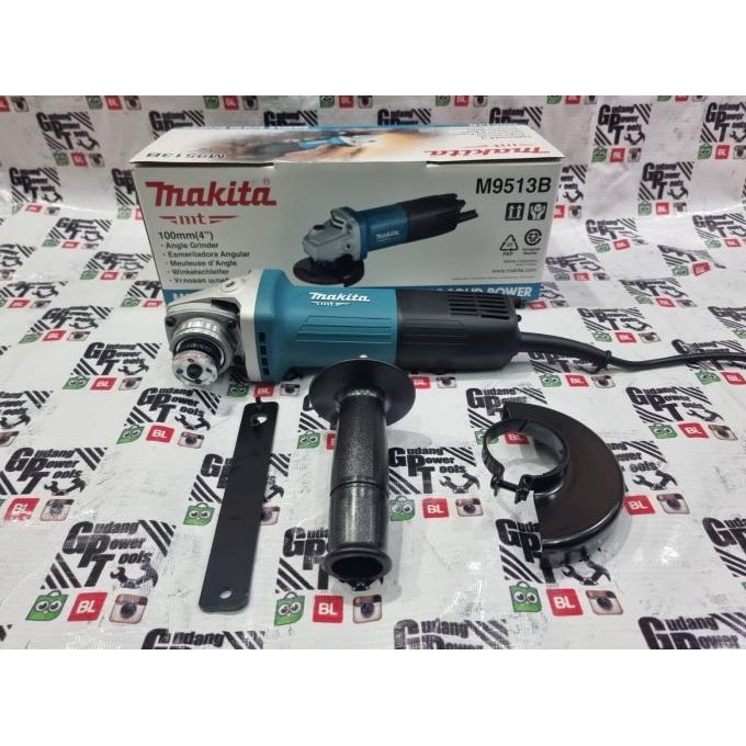 Mesin Gerinda Gurinda Tangan Angle Grinder Makita 9553B Original Dan Terpercaya