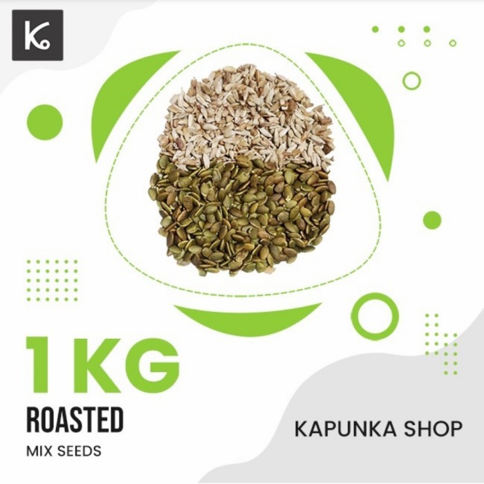 

Legend - Mix Seed Roasted 1000 Gram/ Roasted Mixseed/Kuaci,Pumpkin Panggang