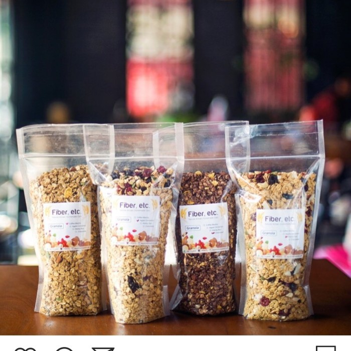 

Legend - Granola Fiber.Etc Natural Artisan Homemade Oats 250 Gr