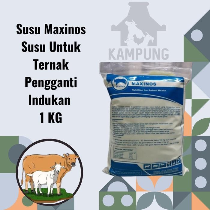 

Maxinos Susu Ternak Kambing Domba Sapi Kerbau Kemasan 1 Kg