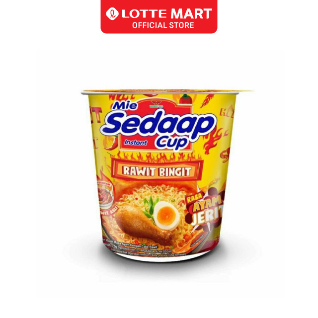 

SEDAAP MIE CUP RAWIT BINGIT AYM JRT 75G