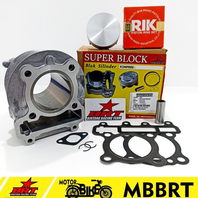 BLOK BORE UP BRT MIO SPORTY MIO SMILE MIO SOUL LAMA 58 MM CAST IRON