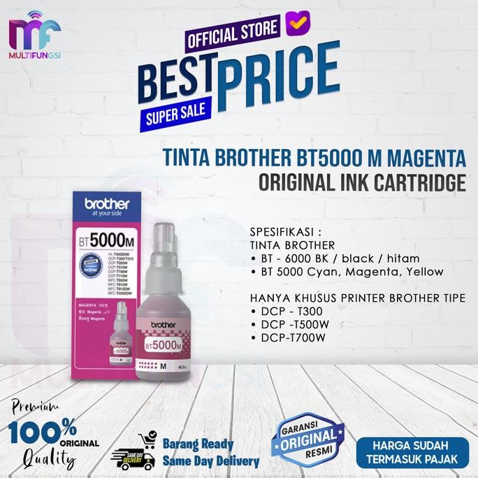 

Tinta Brother BT5000 M Original Magenta BT 5000M Original