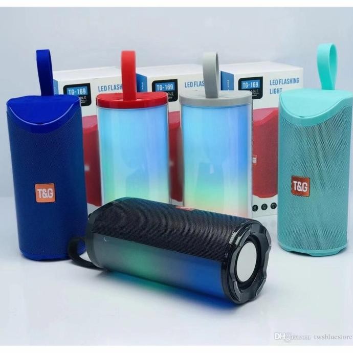 

familytosy SPEAKER TG 169 tg169 lampu led disko wireless bluetooth mmc