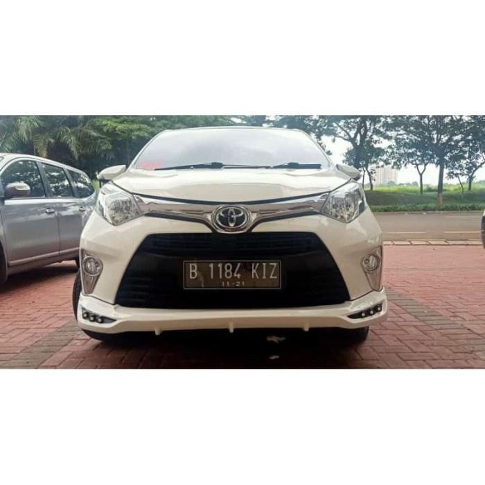 Bodykit Calya Sigra Vazoma Samping, Belakang