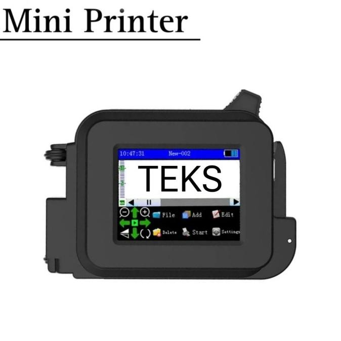 

Batch Printer Mini Plus 12.7Mm Printer Inkjet Genggam anti luntur