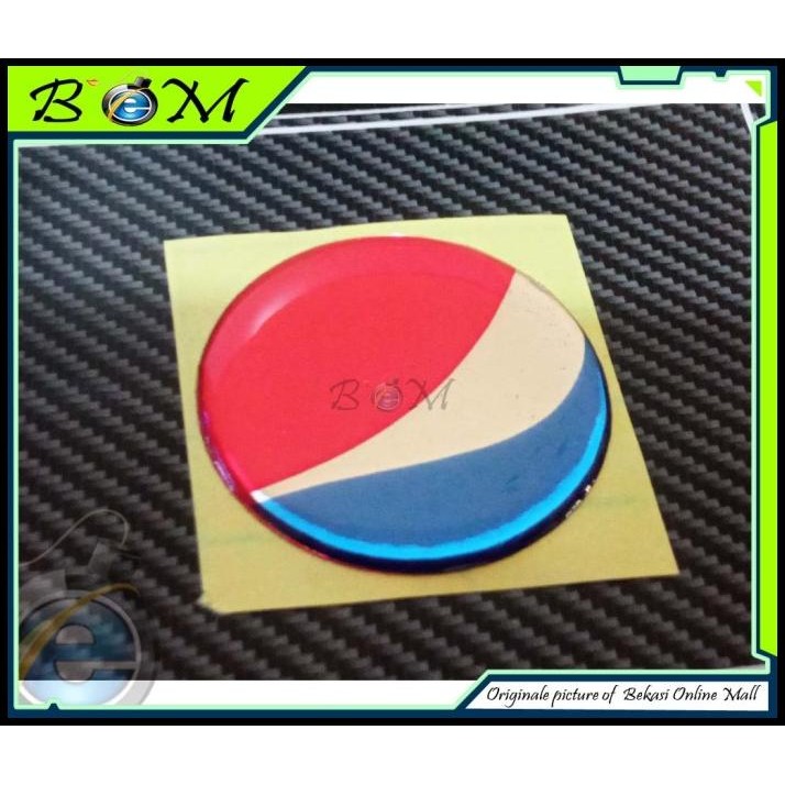 

DISKON STICKER STIKER LOGO TIMBUL MINUMAN PEPSI !!!!!!