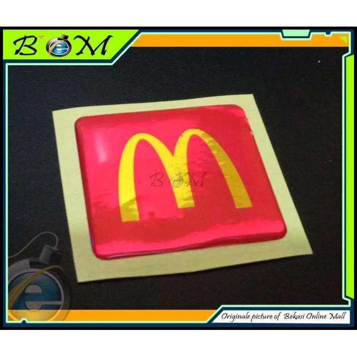 

TERBARU STICKER STIKER LOGO TIMBUL LOGO RESTORAN MCDONALD MCD MEKDI !!!!