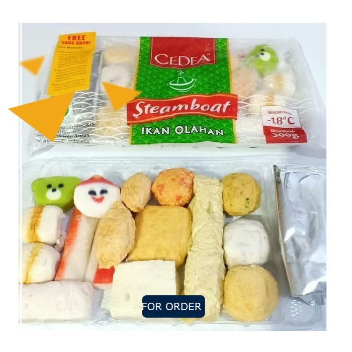 

Cedea Steamboat Set +Bumbu/ Shabu Shabu /@300Gr/Top!!!!