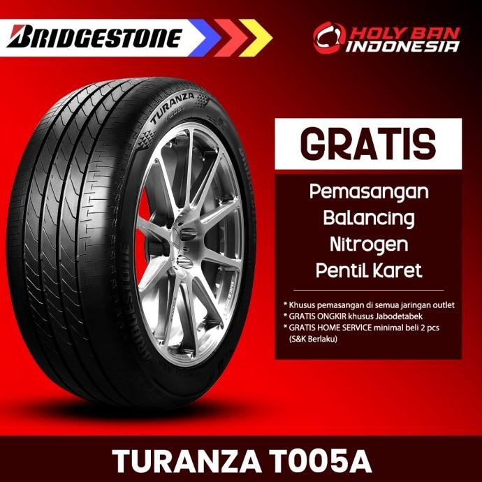 

READY BRIDGESTONE 195/60 R16 89H TURANZA T005A