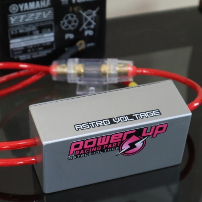 Stabilizer Aki Penghemat BBM Mobil Original Astro Voltage M4 Racing