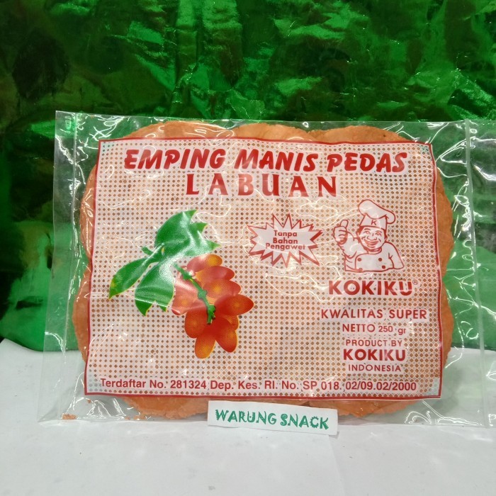 

Goofy - Emping Pedas Manis Labuan 250Gram