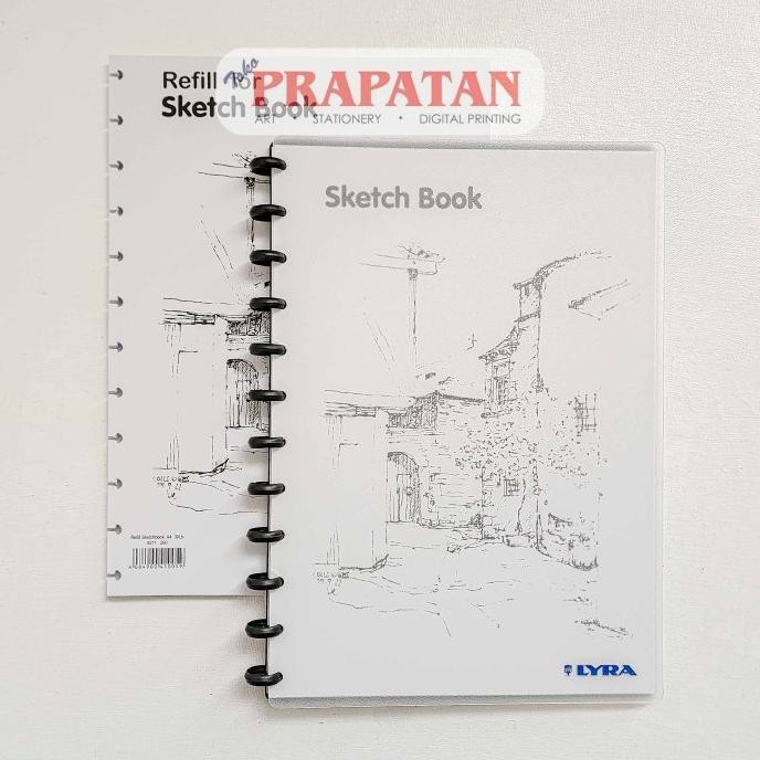 

BARU LYRA SKETCHBOOK A4 & REFILL | BUKU GAMBAR