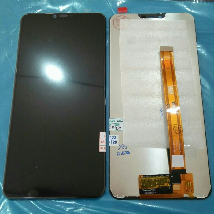 TERMURAH - LCD + TOUCHCREEN OPPO A3S /A5/REALME C1/REALME 2 -BLACK