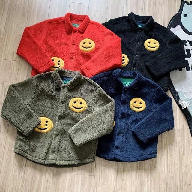 CPFM x Human Made - Double Smiley Work Fleece Jacket