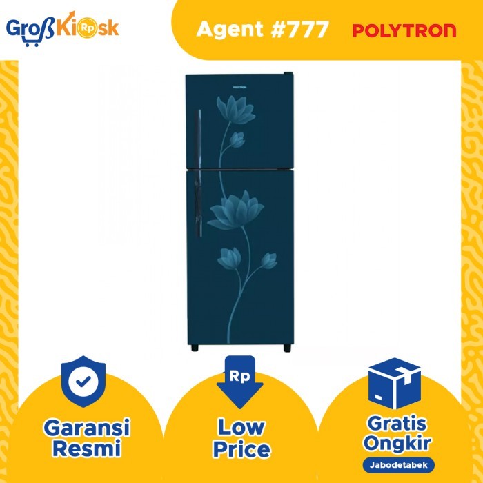 POLYTRON KULKAS 2 PINTU 200L PRB219 / PRB 219 / PRB219R / PRB219B