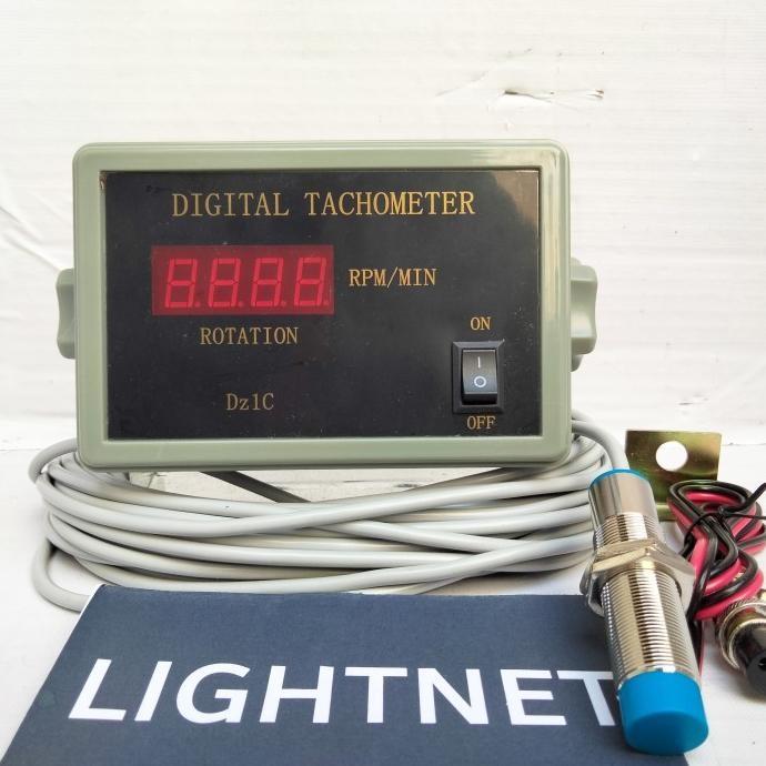 Tachometer Digital Mesin Kapal DZ-OTB TACHOMETER Alat Ukur RPM mesin
