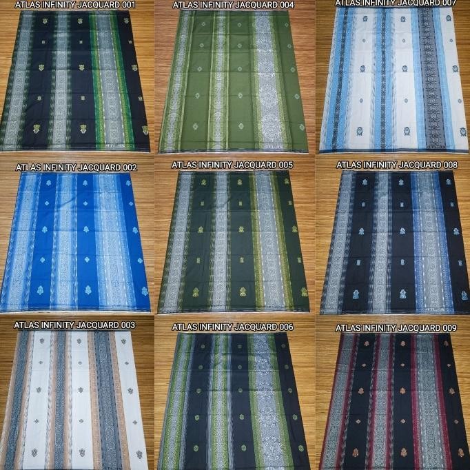 Sarung Atlas Infinity Jacquard - Sarung Atlas Infinity Gold Original Kualitas Premium