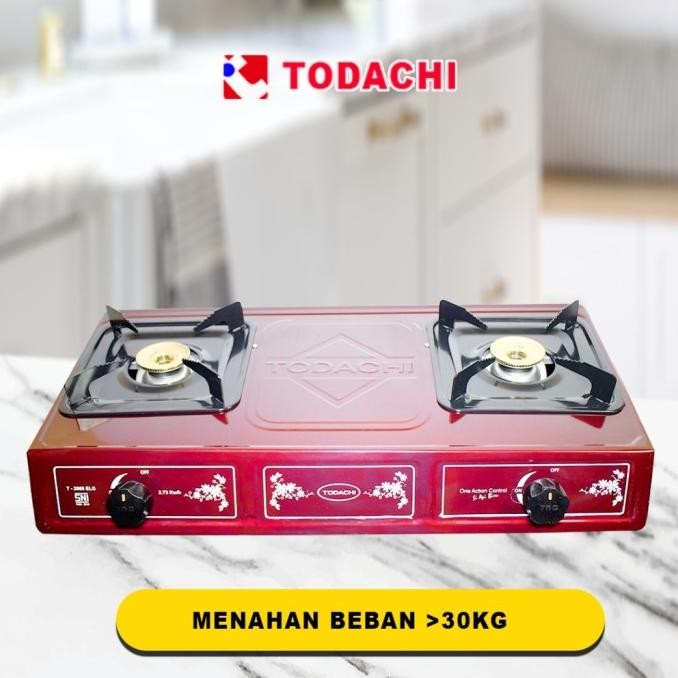 READY Kompor Gas Todachi 2 Tungku Type T-2000 ELG