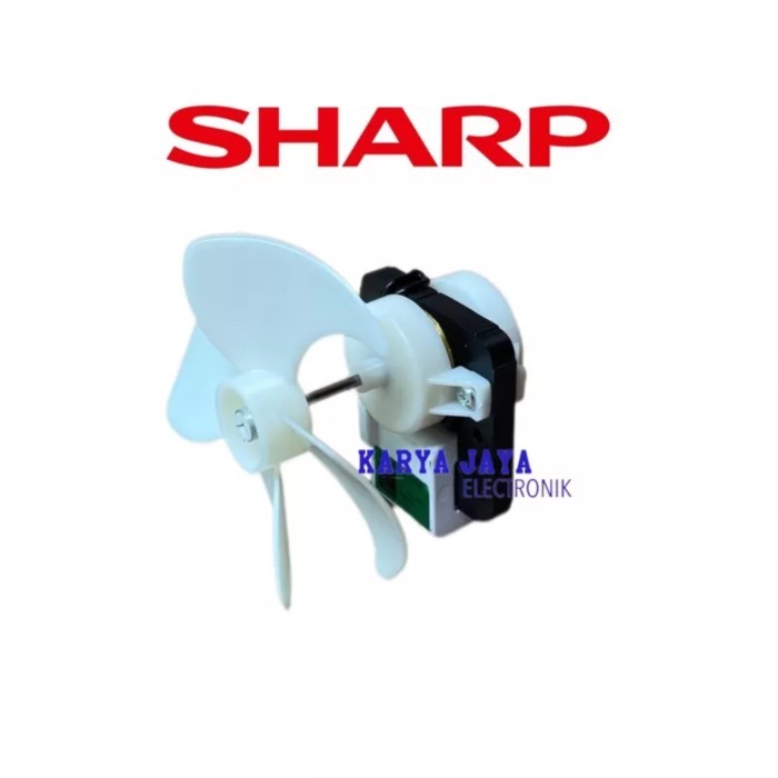 MOTOR FAN KULKAS SHARP 2 PINTU + BALING / FAN KULKAS KIPAS SHARP