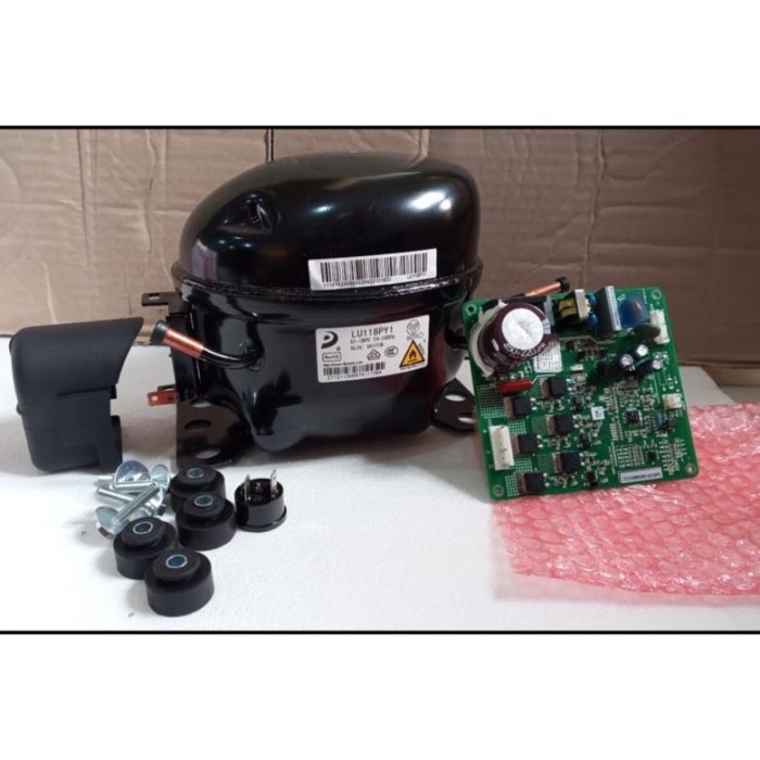 NEW KOMPRESOR KULKAS MIDEA. PCB INVERTER SIDE BY SIDE LU118PY1