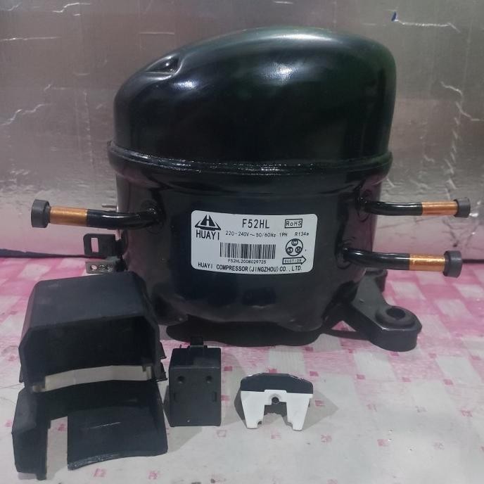 KOMPRESOR KULKAS 1/6 PK MERK HUAYI KODE F52HL