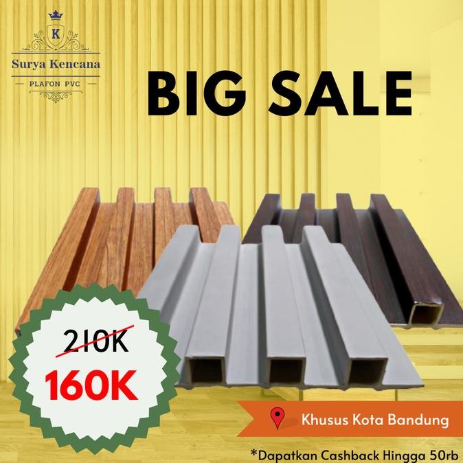 WPC WALL PANEL - PENGIRIMAN KHUSUS WILAYAH BANDUNG