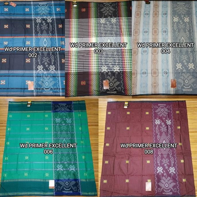 Sarung Wadimor Primer Excellent Songket Original Kualitas Premium