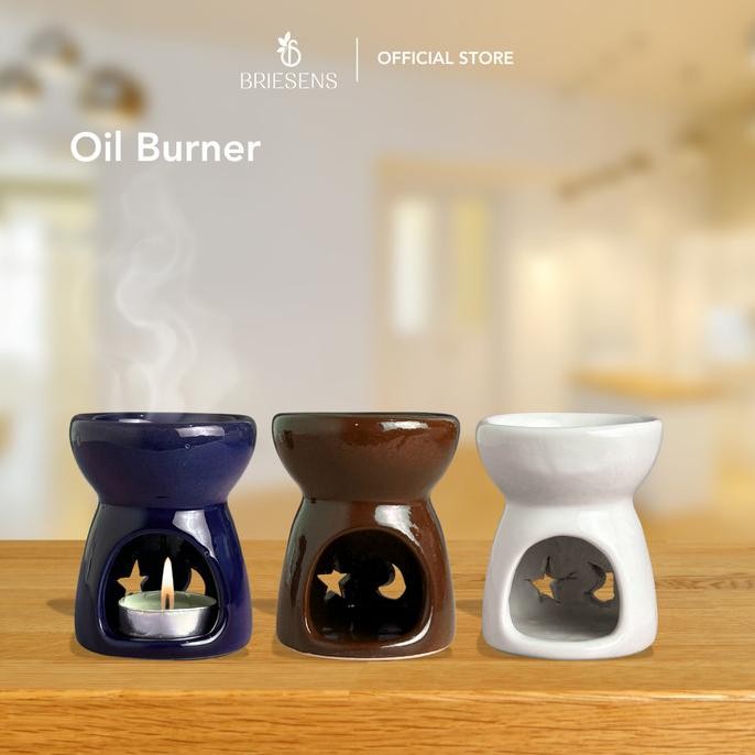 BRIESENS TUNGKU AROMATERAPI BAKAR LILIN ESSENTIAL AROMATIC OIL|