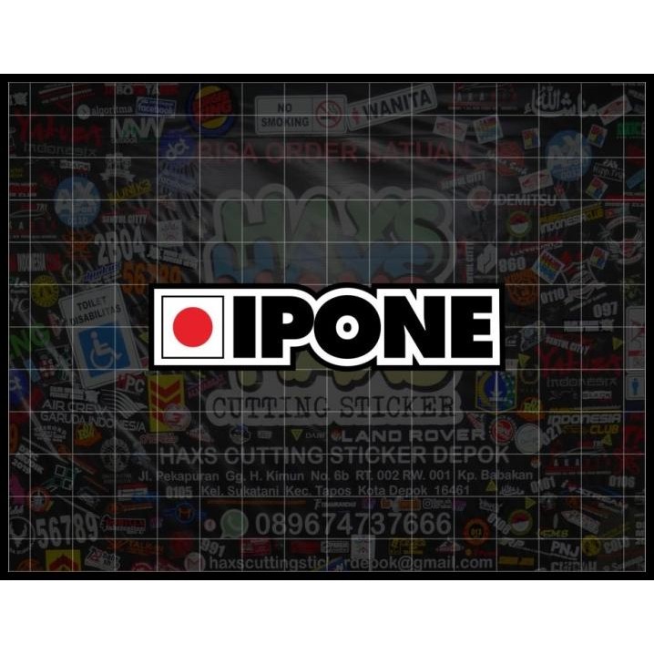 

GRATIS ONGKIR CUTTING STICKER IPONE HITAM PUTIH UKURAN 8,5 CM !!!