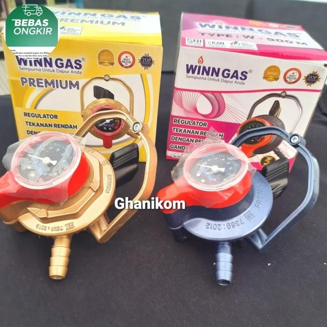 Terlaris Regulator Double Lock Winn Gas W 800 Premium - Winn Gas W 800 - 900 Ready Stok