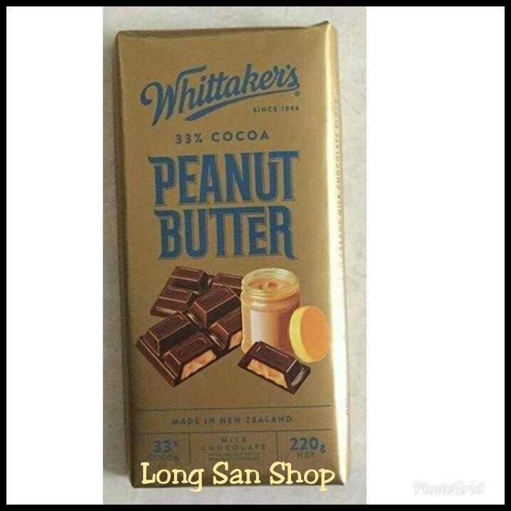 

Promo!! Whittaker'S Peanut Butter - Coklat Impor