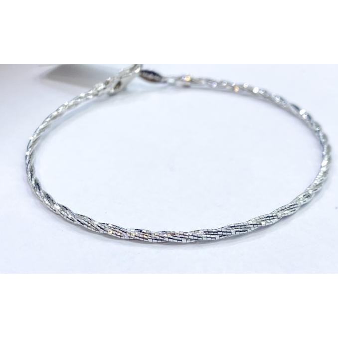NEW PRODUK GELANG EMAS PUTIH PRO ITALY 750 