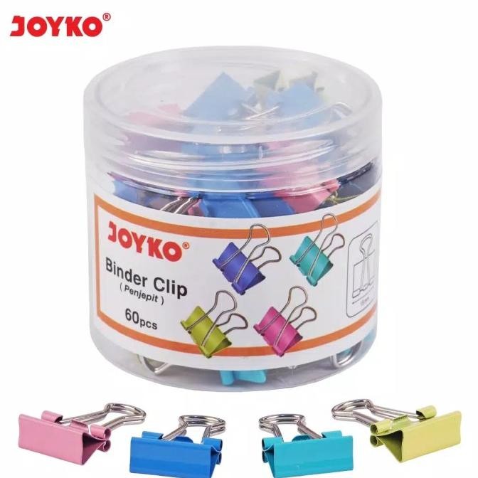 

Varian Terbaru ! Binder Clip Joyko Penjepit Kertas Warna Pastel 105 PTL - 60 pc