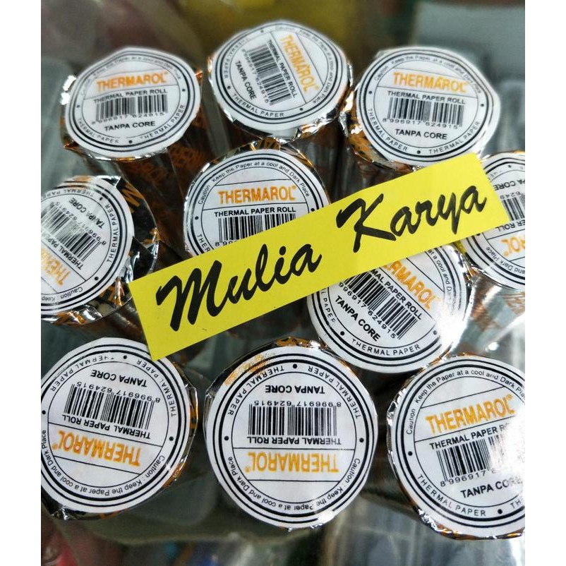 

KERTAS THERMAL EDC MESIN DEBET 57 X 33 / CARTON 100 PCS ORIGINAL DAN TERPERCAYA