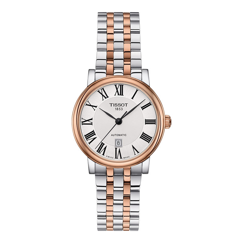 [PESTA HALILINTAR] Jam Tangan Wanita Tissot Carson Premium Automatic 30mm Lady T-Classic T122.207.22