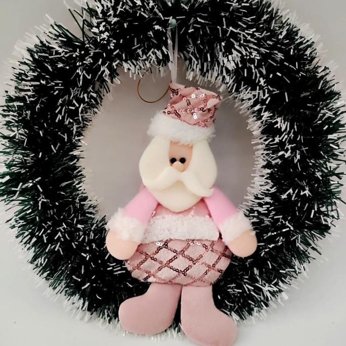 

Sale! Boneka Santa Pink Murah Dekorasi Plush Toy Kado Natal Unik Snowman