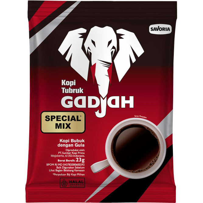 

KOPI TUBRUK GADJAH SPECIAL MIX 23gr 1pc / AB014