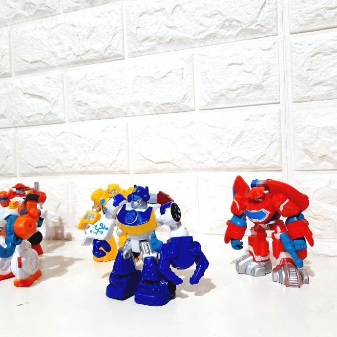 

Sale! Action Figure Murah Robot Transformer Set 7 Kado Anak Mainan Ultah