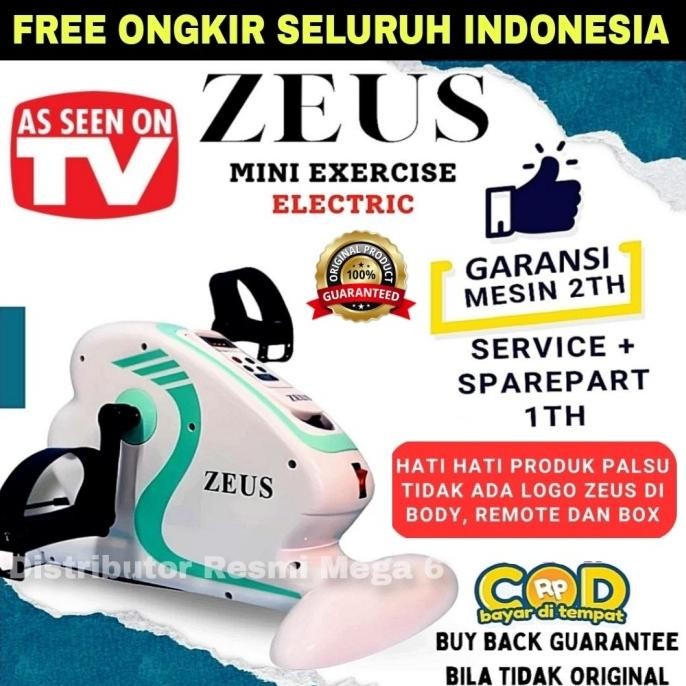ZEUS SPORT - MINI STATIC BIKE - ZEUS MINI EXCERCISE - ORIGINAL 100%