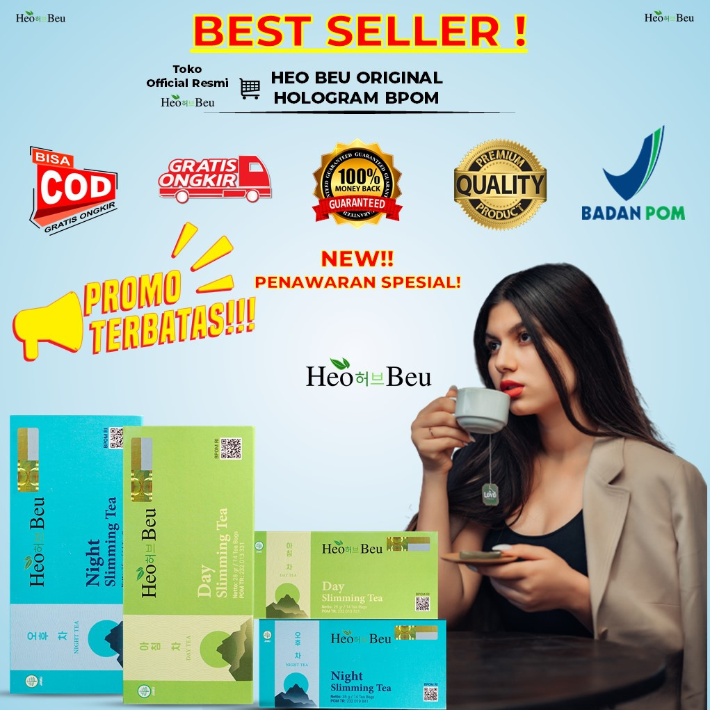 

Promo 12.12 Teh Heo Beu Slimming Tea 100% Original Barcode Hologram Dan Bpom