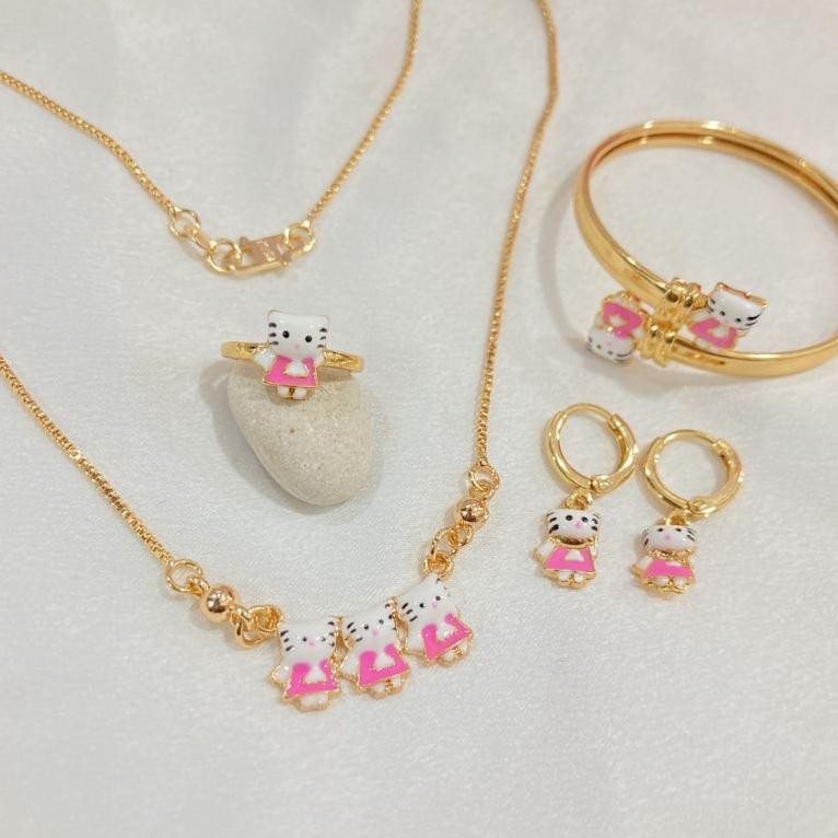 Termurah Satu Set Perhiasan Anak Gelang Anak Gelang Wanita Gelang Titanium Gelang Anak Original